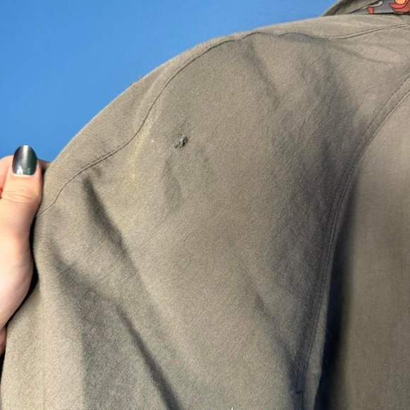 Vintage 80s Trench Coat Women's Size 12 London Fog Khaki Lining Belt Scarf USA - Picture 7 of 7